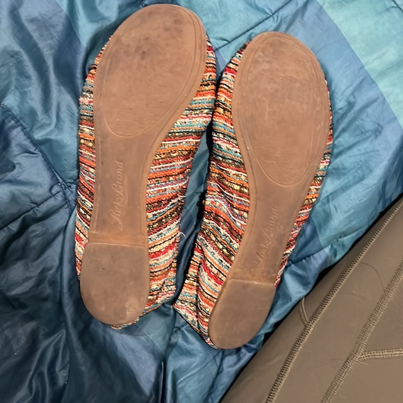 Lucky brand multicolored flats size 8 - Picture 2 of 3